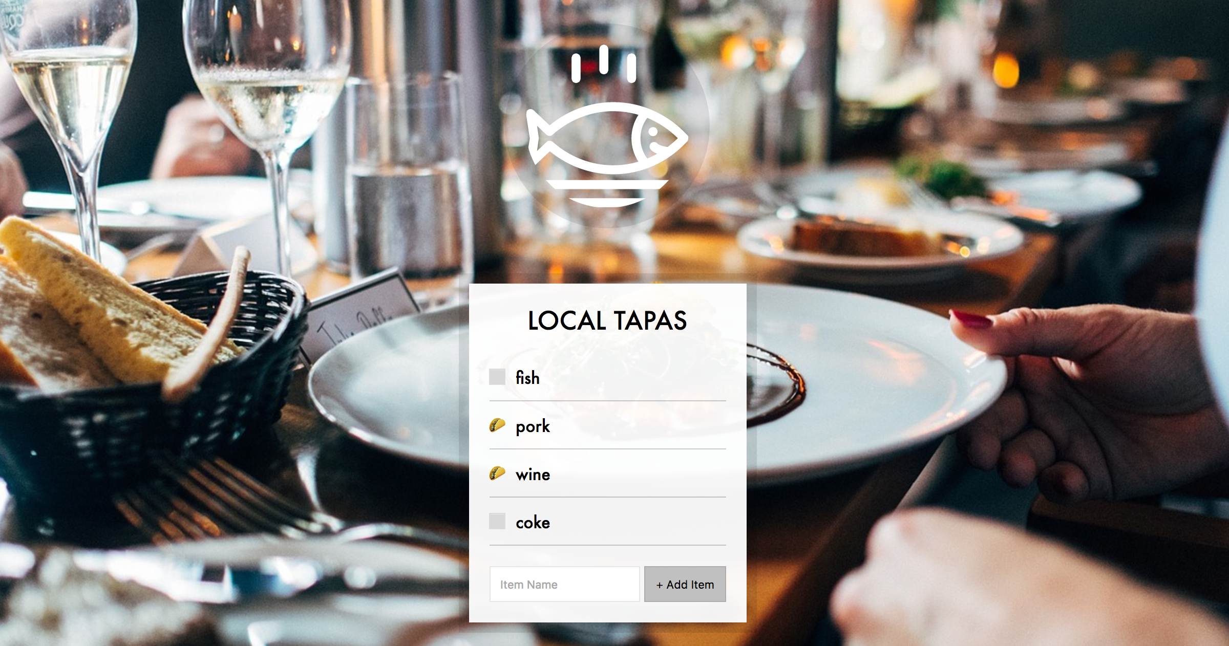 LocalStorage and Event Delegation